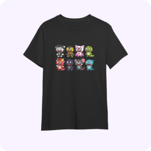 Nightmare Critters Character T Shirt