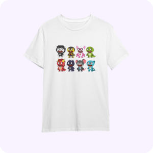 Nightmare Critters Character T Shirt 4