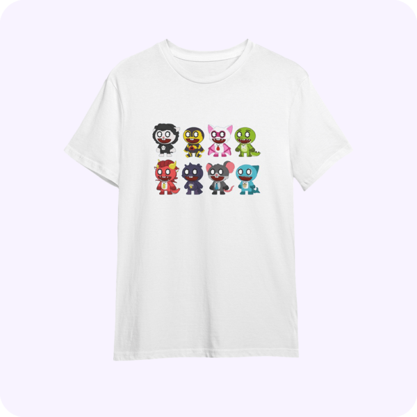 Nightmare Critters Character T Shirt 4