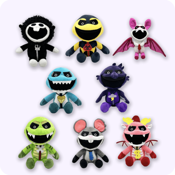 Nightmare Critters Plush 8PCS - New Design