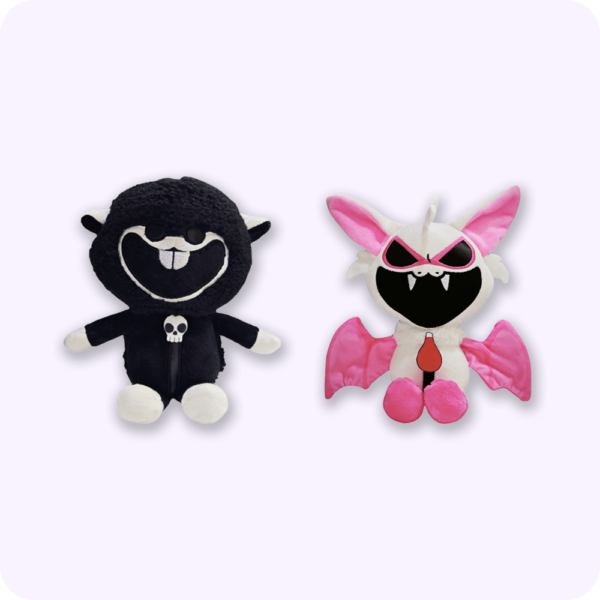 Nightmare Critters Plush Bundle 2PCS - Baba and Rabie