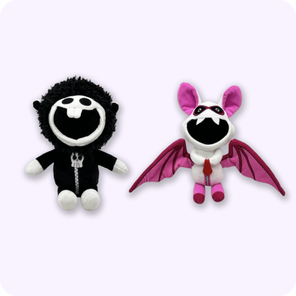 Nightmare Critters Plush Bundle 2PCS - New Design Baba and Rabie