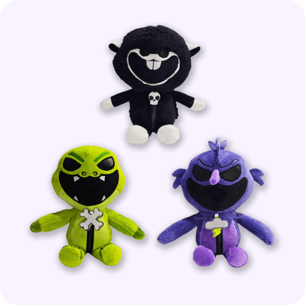 Nightmare Critters Plush Bundle 3PCS - Type B