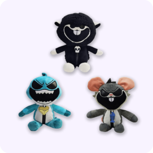 Nightmare Critters Plush Bundle 3PCS - Type C