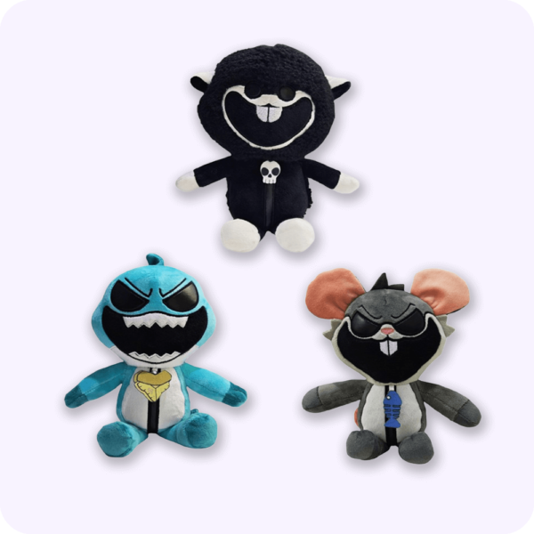 Nightmare Critters Plush Bundle 3PCS - Type C